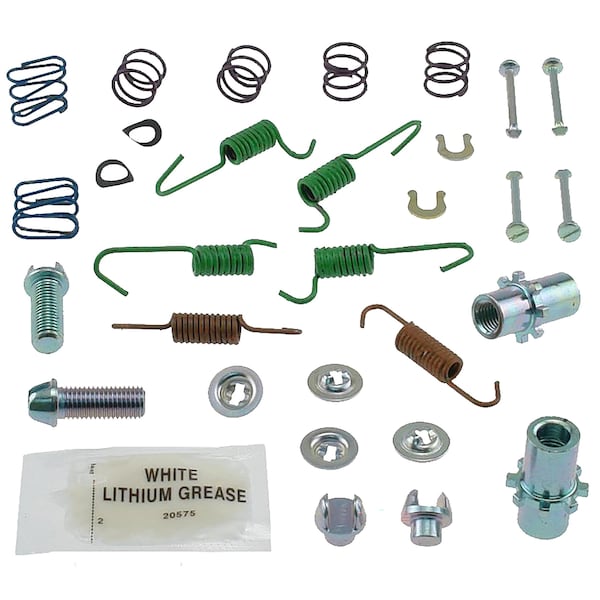 Carlson Brake Hardware Infiniti 96-90 Nissan 96-90 Park Brk Hdw Kt, 17418 17418 - main